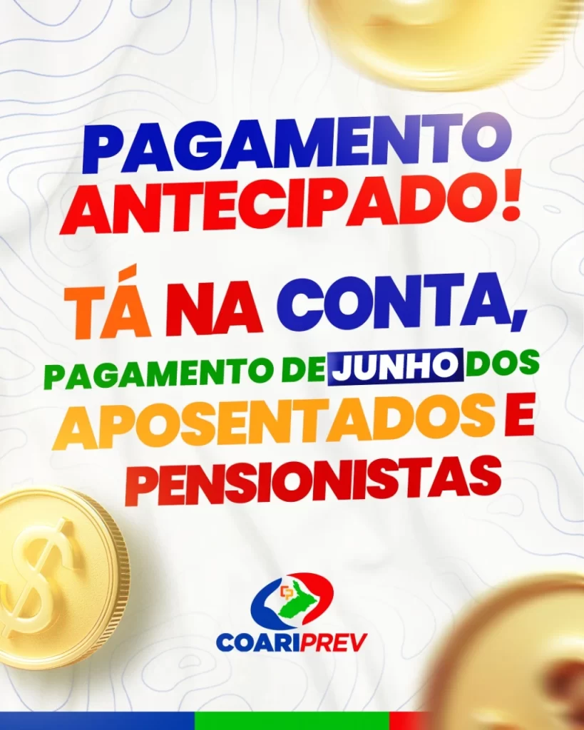 PAGAMENTO DE JUNHO