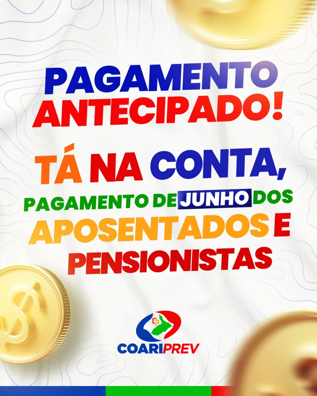 PAGAMENTO DE JUNHO